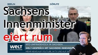 Das Umfragehoch der AfD scheint auch ihn nervös zu machen [upl. by Artur]