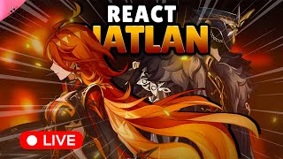 🔴 REACT ao TEASER DE NATLAN ✨  Live de Genshin Impact [upl. by Akemad]