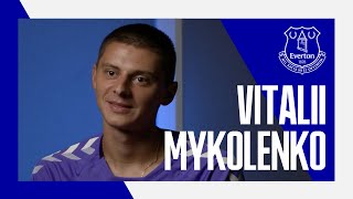 quotI AM SO GRATEFUL FOR THE SUPPORTquot  Vitalii Mykolenko on Dynamo Kyiv friendly fundraiser [upl. by Torrie]