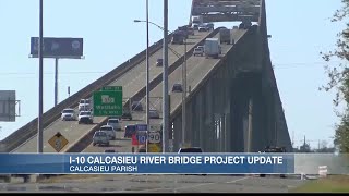 Deadline approaching for new I10 Calcasieu River Bridge approval [upl. by Anirbed]