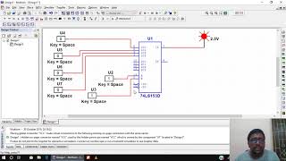 Multiplexer Simulation using NI Multisim [upl. by Lachman]