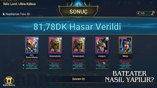 Bateater Ölümsüz Takımı  Raid Shadow Legends Türkçe [upl. by Novj]