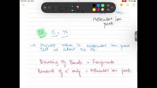 Mass spectrometry Complete lecture [upl. by Yretsym78]