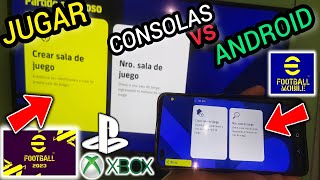 Como JUGAR ONLINE EFOOTBALL PLAYSTATION vs EFOOTBALL MOBILE  Se Puede ✅ [upl. by Ennahteb]