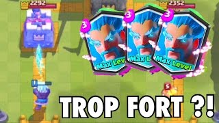 EPIC GAMEPLAY DU SORCIER DE GLACE  CLASH ROYALE FR [upl. by Tabshey]