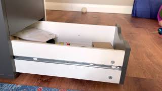 How to Remove IKEA Alex Drawers for Moving or Objects Fallen Behind Cabinets [upl. by Yeznil334]