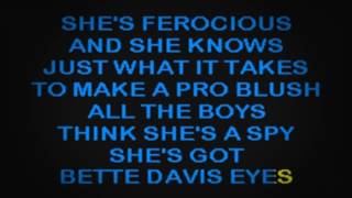 SC1022 03 Carnes Kim Bette Davis Eyes karaoke [upl. by Yrohcaz]