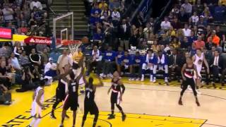 Portland Trail Blazers vs Golden State Warriors April 3 2016 NBA 2015 16 [upl. by Ainwat]