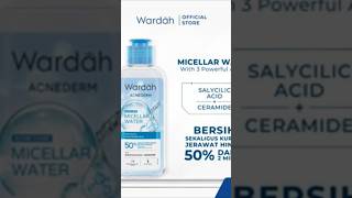 Wardah Acnederm Acne Care Micellar Water 100ml [upl. by Oraneg]