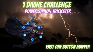 Power Siphon Trickster  1 Div 188c Challenge  PoE 325 Settlers [upl. by Ansev728]