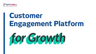 Appgainio  Customer Engagement Platform [upl. by Akenom460]