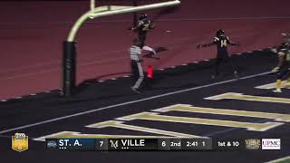 Highlights Millersville Football vs Saint Anselm August 31st 2023 [upl. by Rabka]