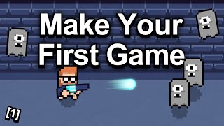 How To Make A Game  Step By Step Tutorial 1 [upl. by Marlane]