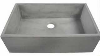 Concrete Farm Sink ABC3219CO [upl. by Nosnehpets210]