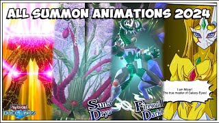 YuGiOh DUEL LINKS  All Summon Animations 2024 Japanese Voices JPEN [upl. by Nor]