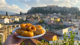 Loukoumades The Delicious Greek Donuts [upl. by Dredi174]