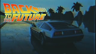 Back To The Future Main Theme  Synthwave Remix [upl. by Anwahsar]