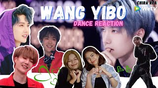 WANG YIBO DANCE REACTION รวมสเตปการเต้นของ “หวัง อี้ป๋อ”  CHIRA’REA 14th Reaction [upl. by Sprung728]