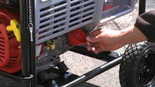 How to Start Your Portable Generator  Pull Start [upl. by Esnahc]