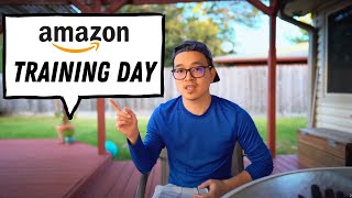 Working at Amazon Warehouse Training Day [upl. by Leslie179]