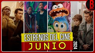 ESTRENOS del CINE JUNIO 2024  Películas que se Estrenan en Junio 2024 [upl. by Sloan281]