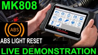 Autel MK808 ABS Diagnose Demonstration  In Under 1 Minute [upl. by Nonnahc]