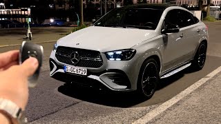 2024 Mercedes GLE Coupe GLE 450d AMG Line  Full Night Drive Review [upl. by Juley]