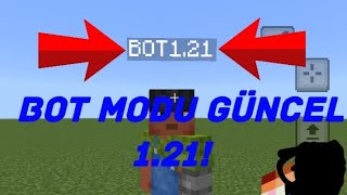 MCPE BOT MODU GÜNCEL 121 [upl. by Anialem]