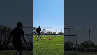 Cross bar challenge soccerplayer skills ronaldo neymar ronaldinho footballer [upl. by Atteuqehs]