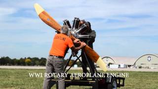 WWI Rotary Engine [upl. by Adey]