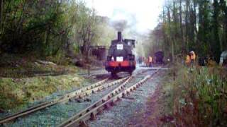 First Steam Train Movements on the Nantmawr Branch in over 40 years [upl. by Kitty203]