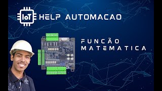 FUNÇÃO MATEMÁTICA GX WORKS 2 FX3U [upl. by Kussell]