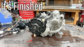 Finishing the Home Made 6 Speed Electric Dirt Bike Engine  Part 4 [upl. by Eninej]