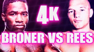 Adrien Broner vs Gavin Rees Highlights 4K [upl. by Gayla]