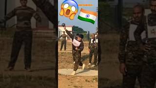 🇮🇳COMMANDOS THROWING SHOT PUT😱subhashbaldwal shortsfeed youtubeshorts viral army reels [upl. by Benildis]