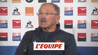 Brunel «Ça me dérange un peu»  Rugby  XV de France [upl. by Llednahs965]