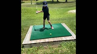 Finley Nelson 2024 Little Linksters Best Pee Wee Swing Contest Age 78 [upl. by Benn]