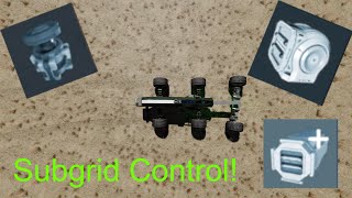 Space Engineers quick tips  Subgrid control [upl. by Hubsher688]