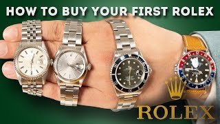 How to Buy Your First Rolex  A Gentlemans Buying Guide [upl. by Ateikan]