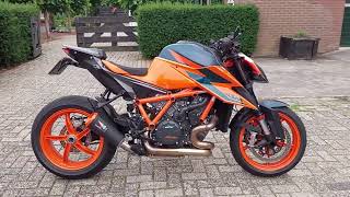 KTM SuperDuke 1290 R gen3 Austin Racing V3 250 exhaust homologation db test vs stock [upl. by Hermosa370]