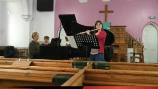 Recital Rehearsal Clips  Claire Holdich  Flute [upl. by Joana46]