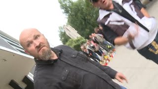 Ausschreitungen in Chemnitz quotWir sind bepöbelt und bedroht wordenquot  DER SPIEGEL [upl. by Nifares50]