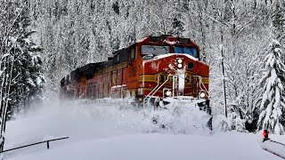 Winter Washington Snow Trains [upl. by Lairret]