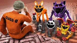 Puede los SMILING CRITTERS MONSTRUOS encontrarme en un LABERINTO Garrys Mod Sandbox [upl. by Ress]