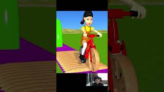 Scary Teacher 3D  Bicycle Wheels Saw Cutting Watermelon 5 Times Challenge Granny Loser shorts [upl. by Lanfri]