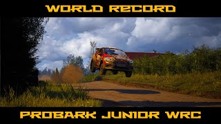 EA Sports WRC 24  World Record  Time Trial  Poland Stage 12 Probark Dry  Junior WRC [upl. by Onibag528]