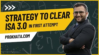 Strategy to Clear ISA 30 Exam in 1st Attempt in less then one week [upl. by Arlen]