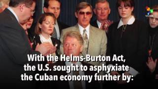 Cuban Blockade 20 The HelmsBurton Act [upl. by Akemahs]