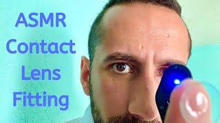 ASMR Putting a Contact Lens in Your Eye role play [upl. by Romano]