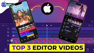 Top 3 Mejores Editor de video para iphone sin marca de agua Gratis 📱🍏 [upl. by Carlene104]